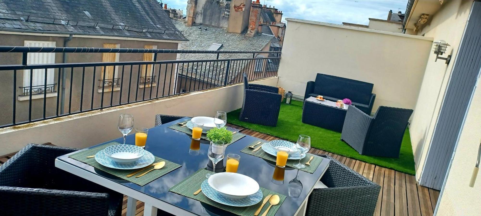 La Terrasse De St Amans Apartment Rodez Ngoại thất bức ảnh